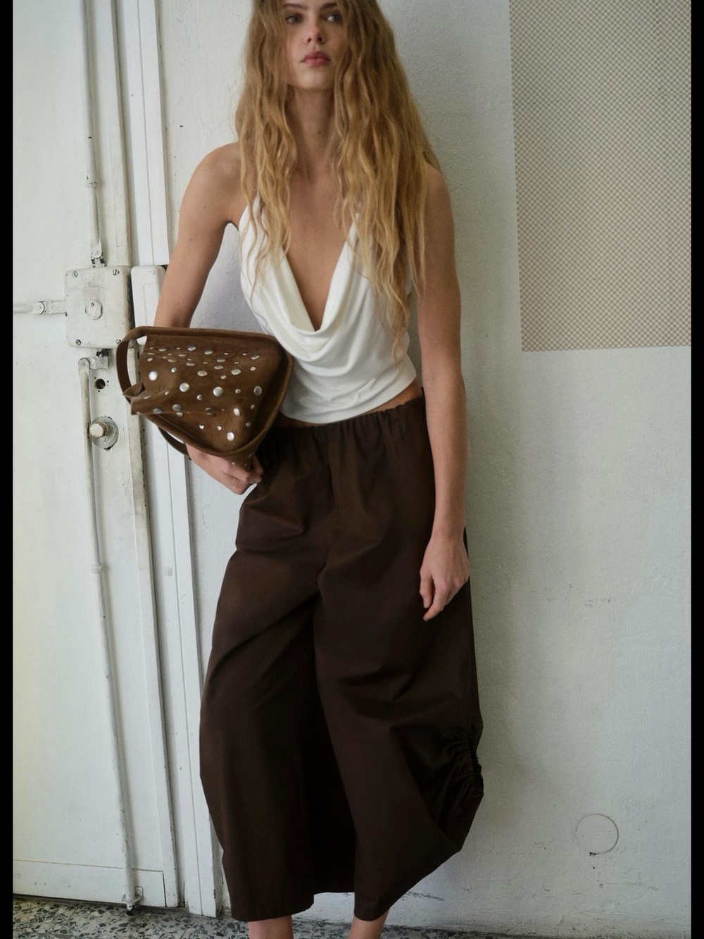 ZARA - CULOTTE PANTS Adjustable Hem NWT❗️
